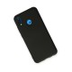 Huawei P20 Lite Kılıf Nano içi Kadife Silikon - Siyah
