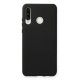 Huawei P30 Lite Kılıf Nano içi Kadife Silikon - Siyah