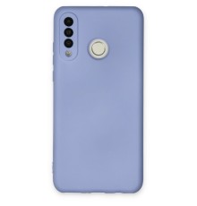 Huawei P30 Lite Kılıf Nano içi Kadife Silikon - Lila