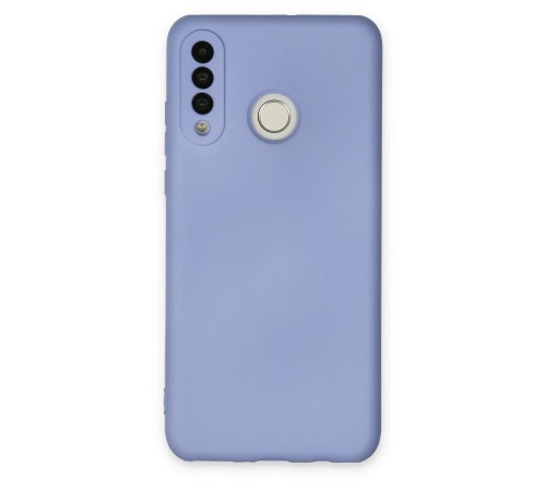 Huawei P30 Lite Kılıf Nano içi Kadife Silikon - Lila Huawei P30 Lite Kılıf Nano içi Kadife Silikon - Lila