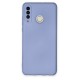 Huawei P30 Lite Kılıf Nano içi Kadife Silikon - Lila