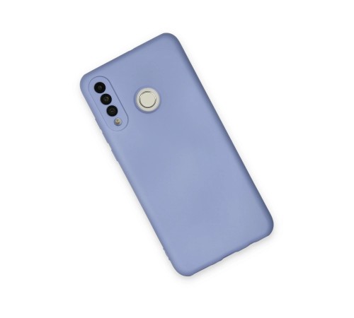 Huawei P30 Lite Kılıf Nano içi Kadife Silikon - Lila Huawei P30 Lite Kılıf Nano içi Kadife Silikon - Lila