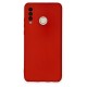 Huawei P30 Lite Kılıf Nano içi Kadife Silikon - Kırmızı