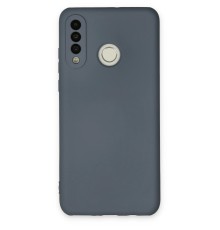 Huawei P30 Lite Kılıf Nano içi Kadife Silikon - Gri