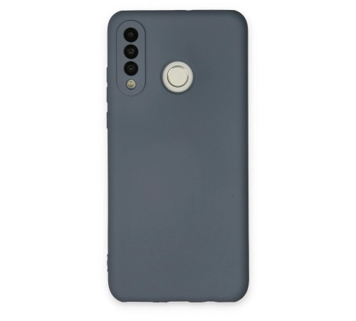 Huawei P30 Lite Kılıf Nano içi Kadife Silikon - Gri Huawei P30 Lite Kılıf Nano içi Kadife Silikon - Gri