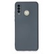 Huawei P30 Lite Kılıf Nano içi Kadife Silikon - Gri