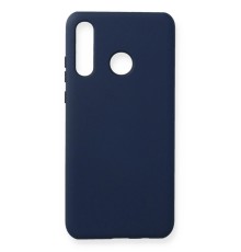 Huawei P30 Lite Kılıf Nano içi Kadife Silikon - Lacivert