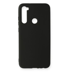 Xiaomi Redmi Note 8 Kılıf Nano içi Kadife Silikon - Siyah