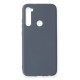 Xiaomi Redmi Note 8 Kılıf Nano içi Kadife Silikon - Gri
