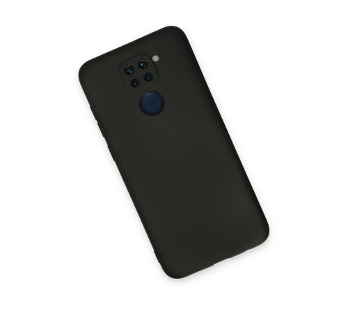 Xiaomi Redmi Note 9 Kılıf Nano içi Kadife Silikon - Siyah Xiaomi Redmi Note 9 Kılıf Nano içi Kadife Silikon - Siyah