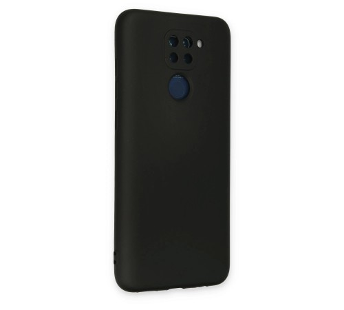 Xiaomi Redmi Note 9 Kılıf Nano içi Kadife Silikon - Siyah Xiaomi Redmi Note 9 Kılıf Nano içi Kadife Silikon - Siyah