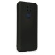 Xiaomi Redmi Note 9 Kılıf Nano içi Kadife Silikon - Siyah