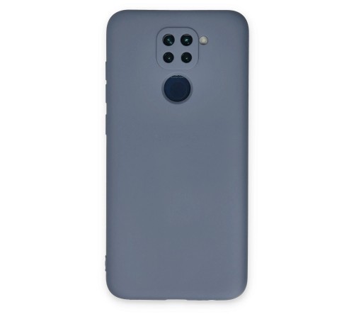 Xiaomi Redmi Note 9 Kılıf Nano içi Kadife Silikon - Gri Xiaomi Redmi Note 9 Kılıf Nano içi Kadife Silikon - Gri
