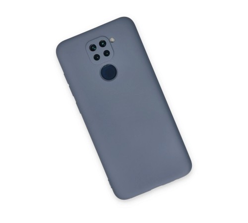 Xiaomi Redmi Note 9 Kılıf Nano içi Kadife Silikon - Gri Xiaomi Redmi Note 9 Kılıf Nano içi Kadife Silikon - Gri
