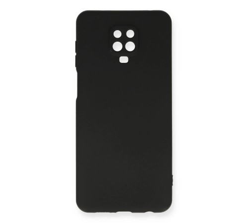 Xiaomi Redmi Note 9 Pro Kılıf Nano içi Kadife Silikon - Siyah Xiaomi Redmi Note 9 Pro Kılıf Nano içi Kadife Silikon - Siyah