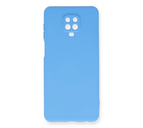 Xiaomi Redmi Note 9 Pro Kılıf Nano içi Kadife Silikon - Mavi Xiaomi Redmi Note 9 Pro Kılıf Nano içi Kadife Silikon - Mavi