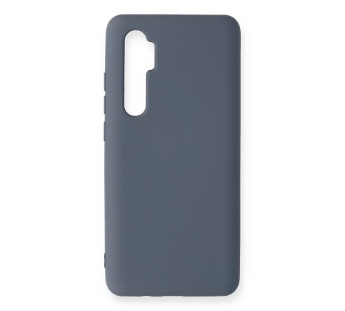 Xiaomi Mi Note 10 Lite Kılıf Nano içi Kadife Silikon - Gri Xiaomi Mi Note 10 Lite Kılıf Nano içi Kadife Silikon - Gri
