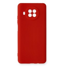 Xiaomi Mi 10T Lite Kılıf Nano içi Kadife Silikon - Kırmızı