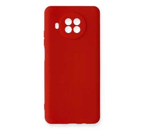 Xiaomi Mi 10T Lite Kılıf Nano içi Kadife Silikon - Kırmızı Xiaomi Mi 10T Lite Kılıf Nano içi Kadife Silikon - Kırmızı
