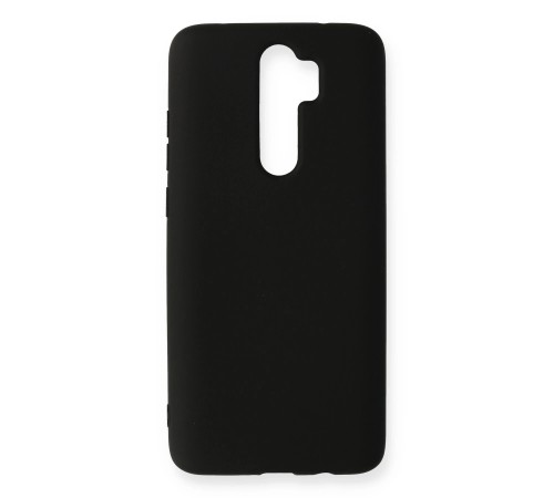 Xiaomi Redmi Note 8 Pro Kılıf Nano içi Kadife Silikon - Siyah Xiaomi Redmi Note 8 Pro Kılıf Nano içi Kadife Silikon - Siyah