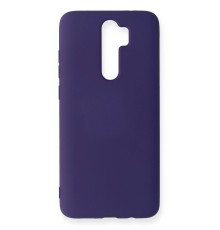 Xiaomi Redmi Note 8 Pro Kılıf Nano içi Kadife Silikon - Mor