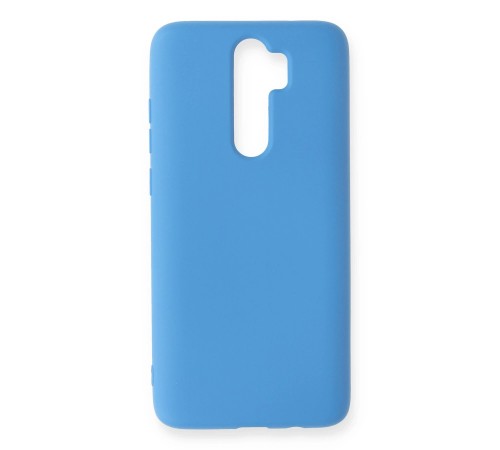 Xiaomi Redmi Note 8 Pro Kılıf Nano içi Kadife Silikon - Mavi Xiaomi Redmi Note 8 Pro Kılıf Nano içi Kadife Silikon - Mavi