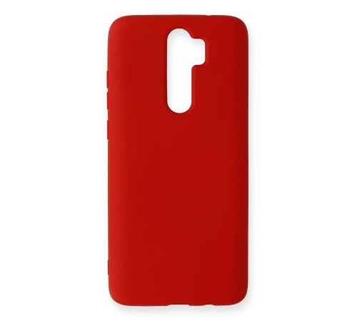 Xiaomi Redmi Note 8 Pro Kılıf Nano içi Kadife Silikon - Kırmızı Xiaomi Redmi Note 8 Pro Kılıf Nano içi Kadife Silikon - Kırmızı