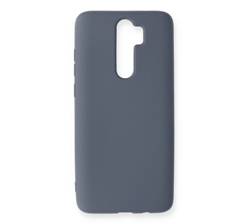 Xiaomi Redmi Note 8 Pro Kılıf Nano içi Kadife Silikon - Gri Xiaomi Redmi Note 8 Pro Kılıf Nano içi Kadife Silikon - Gri