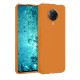 Xiaomi Redmi K30 Pro Kılıf Nano içi Kadife Silikon - Turuncu