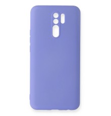 Xiaomi Redmi 9 Kılıf Nano içi Kadife Silikon - Lila