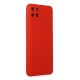 Realme C11 Kılıf Nano içi Kadife Silikon - Kırmızı