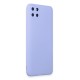 Realme C11 Kılıf Nano içi Kadife Silikon - Lila