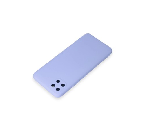 Realme C11 Kılıf Nano içi Kadife Silikon - Lila Realme C11 Kılıf Nano içi Kadife Silikon - Lila