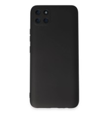 Realme C11 Kılıf Nano içi Kadife Silikon - Siyah