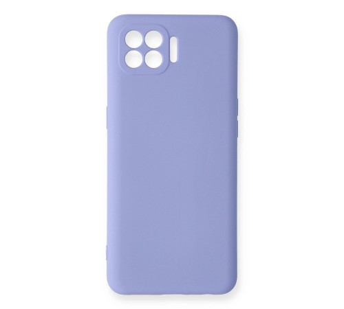 Oppo Reno 4 Lite Kılıf Nano içi Kadife Silikon - Lila Oppo Reno 4 Lite Kılıf Nano içi Kadife Silikon - Lila