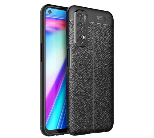 Realme 7 Kılıf Auto Focus Kapak - Siyah Realme 7 Kılıf Auto Focus Kapak - Siyah