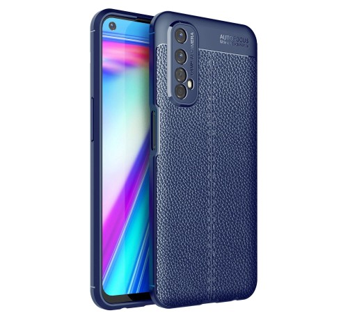 Realme 7 Kılıf Auto Focus Kapak - Lacivert Realme 7 Kılıf Auto Focus Kapak - Lacivert