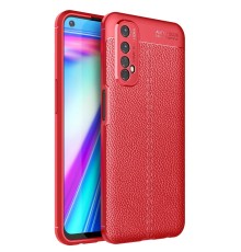Realme 7 Kılıf Auto Focus Kapak - Kırmızı