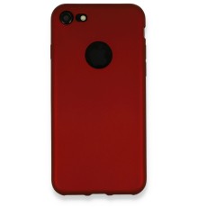 iPhone 7 Kılıf First Silikon - Bordo