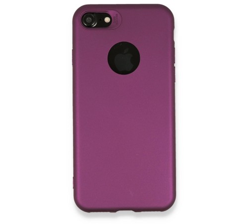 iPhone 7 Kılıf First Silikon - Mürdüm iPhone 7 Kılıf First Silikon - Mürdüm