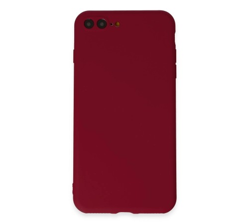 iPhone 7 Plus Kılıf First Silikon - Bordo iPhone 7 Plus Kılıf First Silikon - Bordo