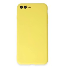 iPhone 7 Plus Kılıf First Silikon - Sarı