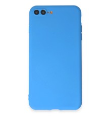 iPhone 7 Plus Kılıf First Silikon - Mavi