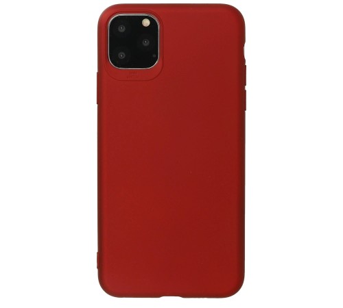 iPhone 11 Pro Kılıf First Silikon - Bordo iPhone 11 Pro Kılıf First Silikon - Bordo