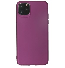 iPhone 11 Pro Max Kılıf First Silikon - Mürdüm