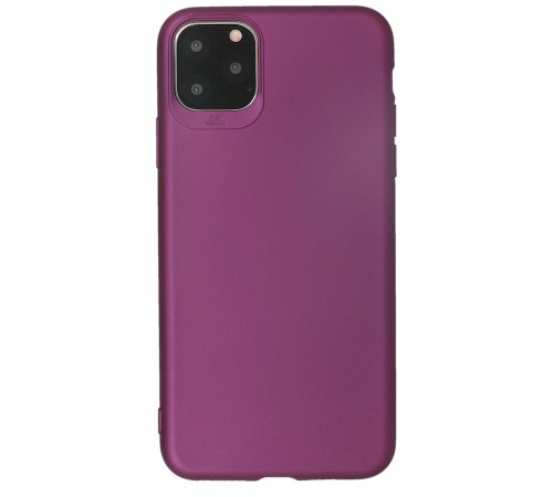 iPhone 11 Pro Max Kılıf First Silikon - Mürdüm