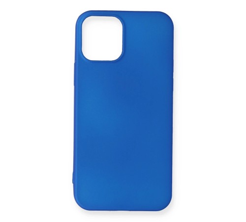 iPhone 12 Mini Kılıf First Silikon - Mavi iPhone 12 Mini Kılıf First Silikon - Mavi