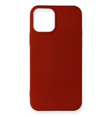 iPhone 12 Mini Kılıf First Silikon - Bordo