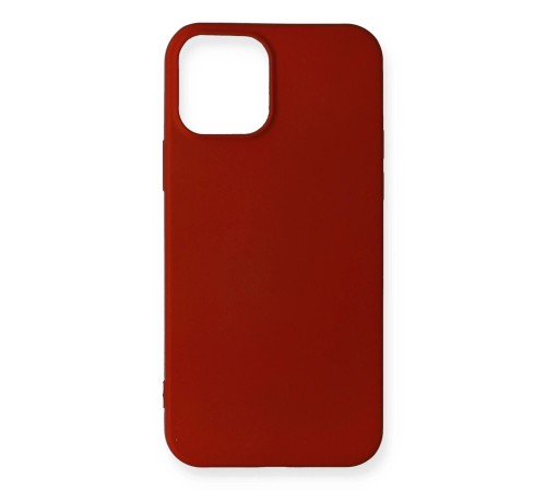 iPhone 12 Mini Kılıf First Silikon - Bordo iPhone 12 Mini Kılıf First Silikon - Bordo