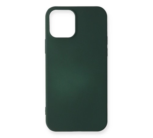 iPhone 12 Mini Kılıf First Silikon - Koyu Yeşil iPhone 12 Mini Kılıf First Silikon - Koyu Yeşil